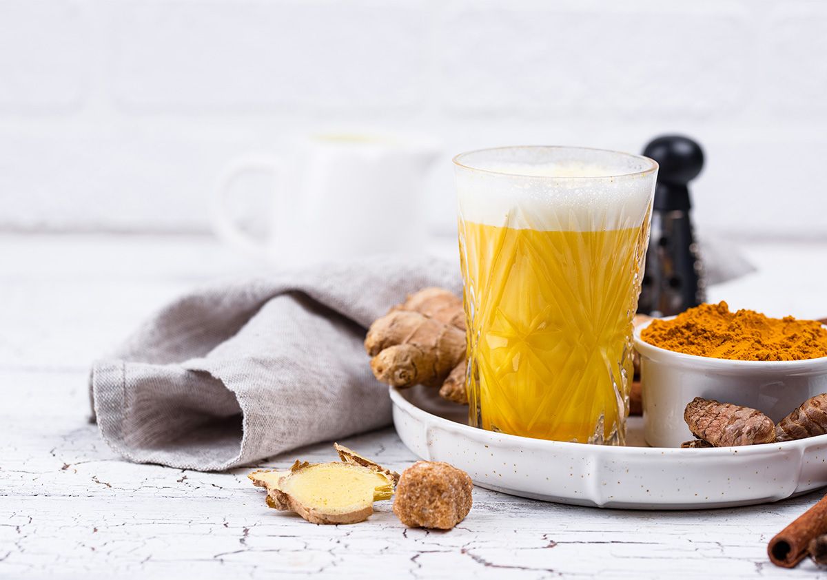 Turmeric chai latte