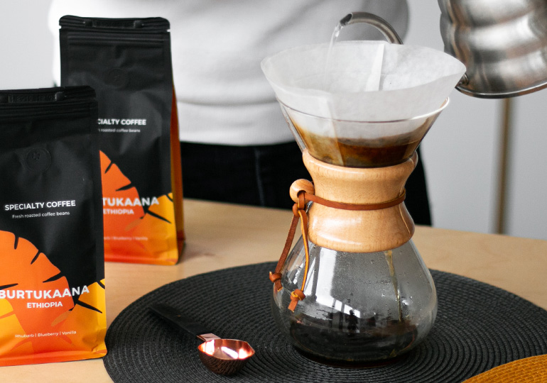 Chemex drip coffee maker
